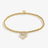 Joma Christmas A Little Merry Christmas Gold Bracelet