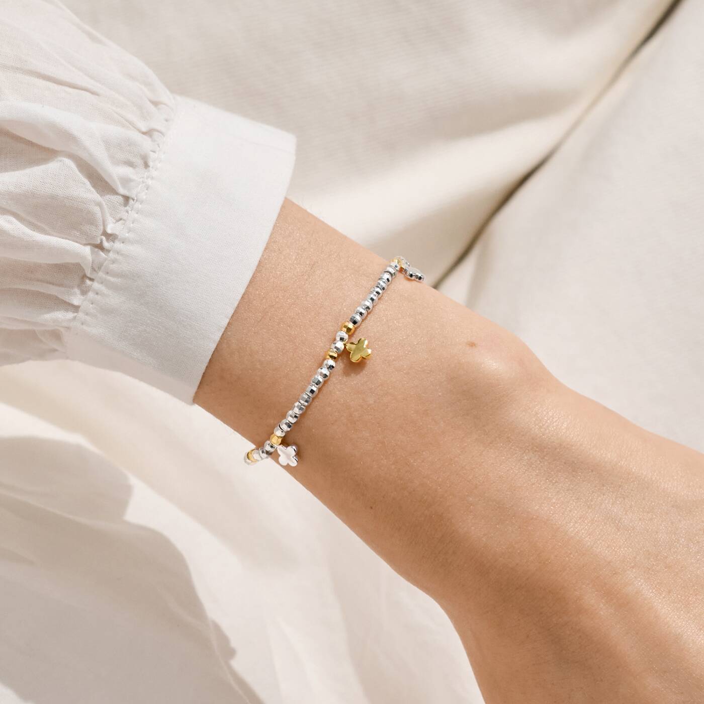 Joma Sparkle Confetti A Little Friendship, Laughter, Happiness Bracelet