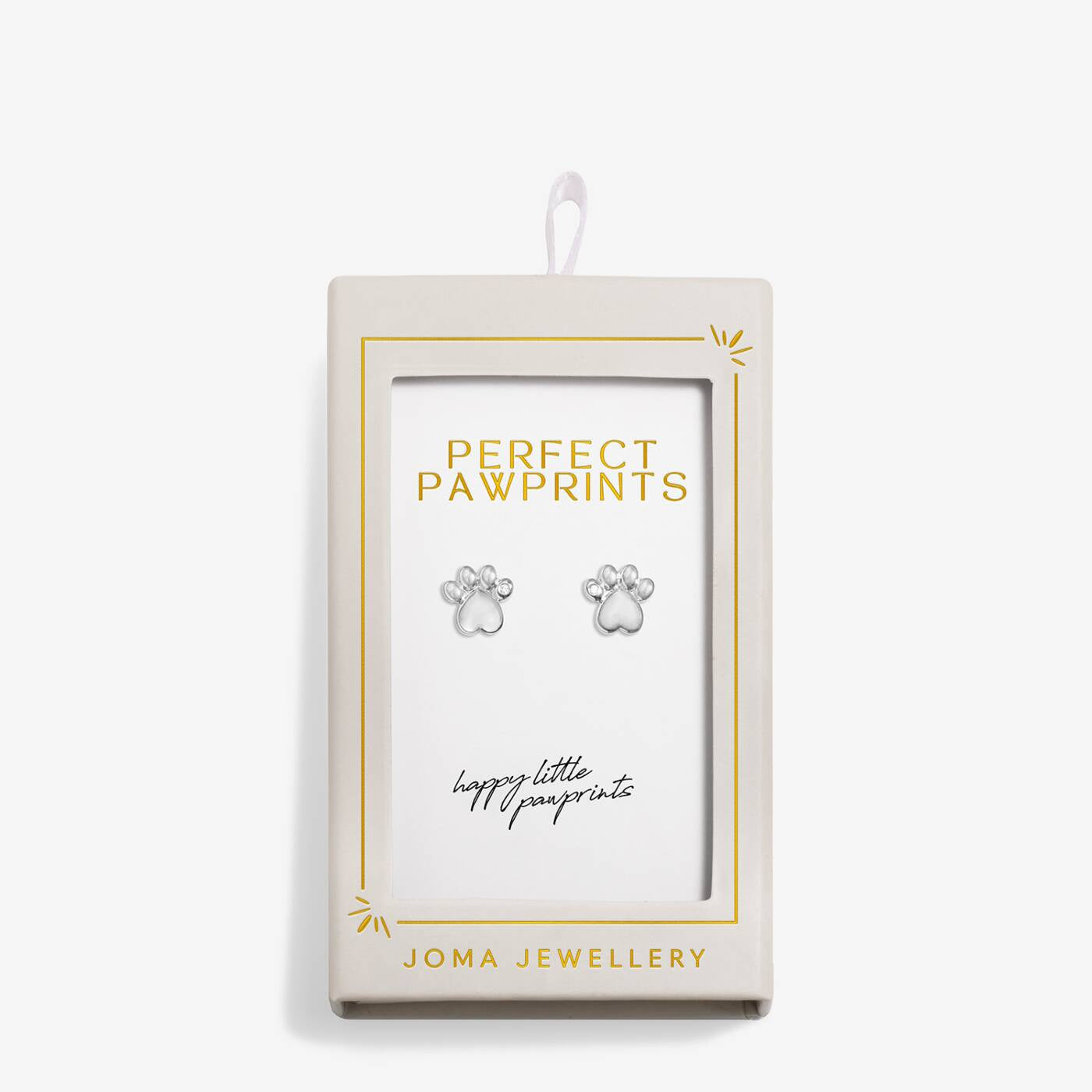 Joma Moments To Shine Perfect Paw Print Earrings