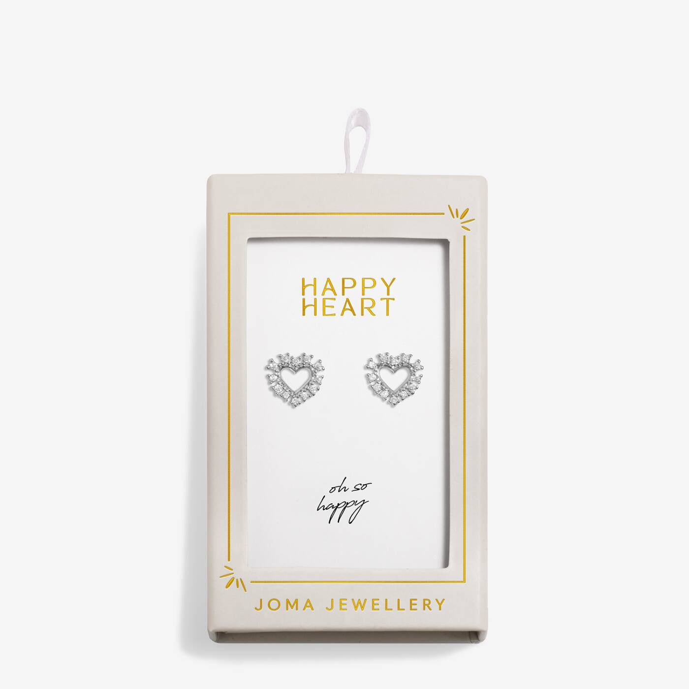 Joma Moments To Shine Happy Heart Earrings