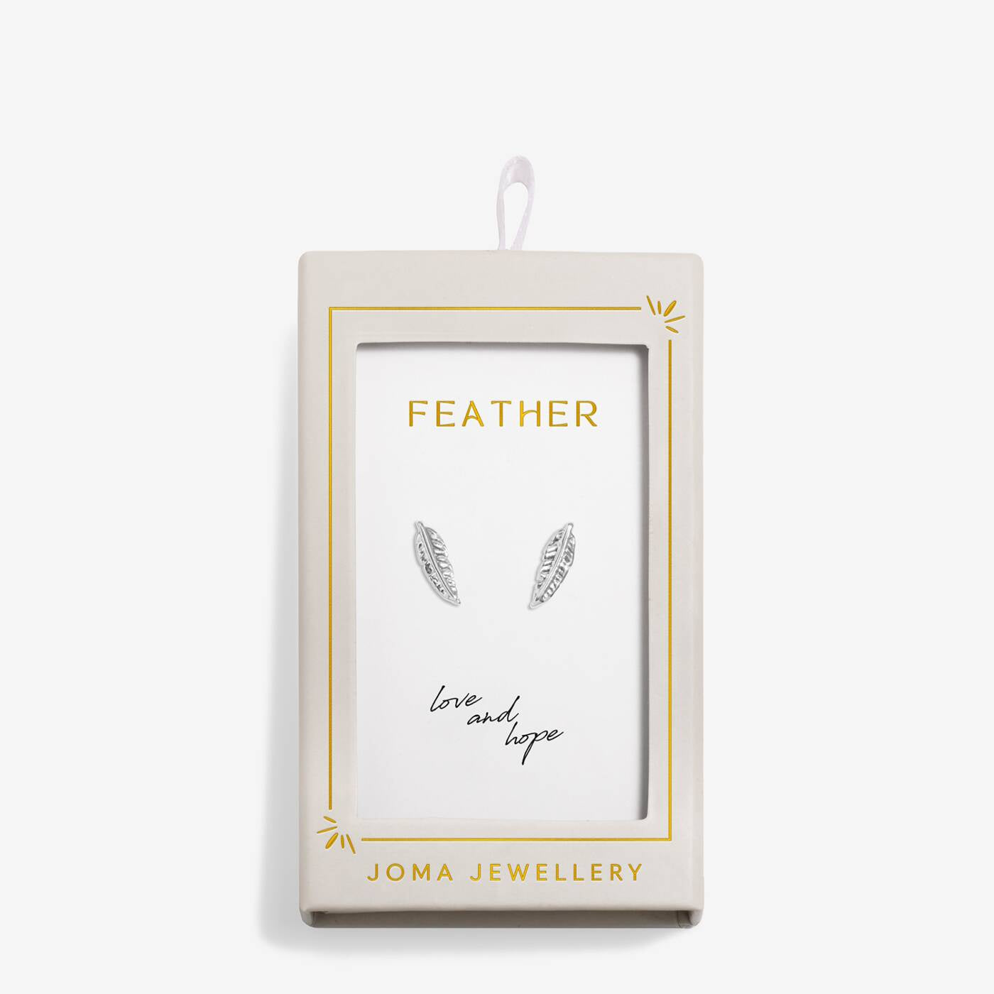 Joma Moments To Shine Feather Earrings