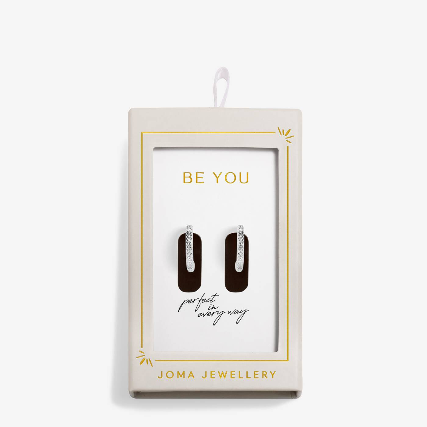Joma Moments To Shine Be You Hoop Earrings