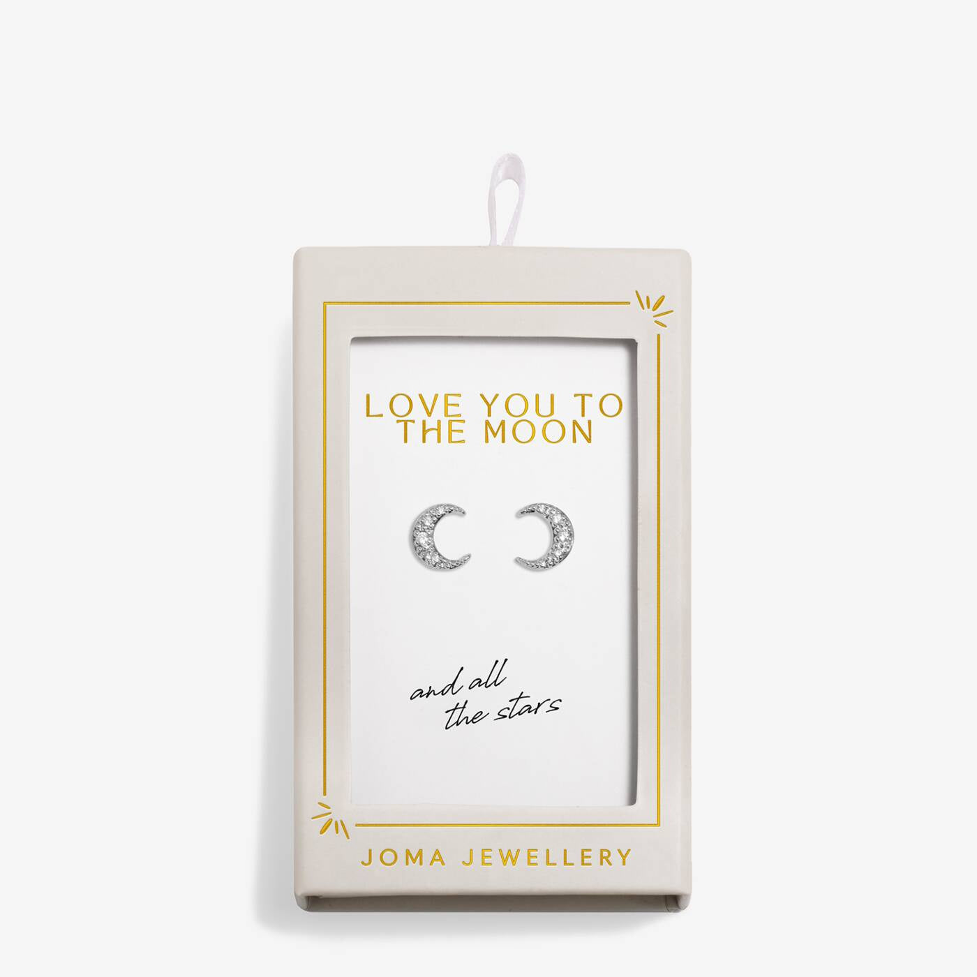 Joma Moments To Shine Love You To The Moon Earrings