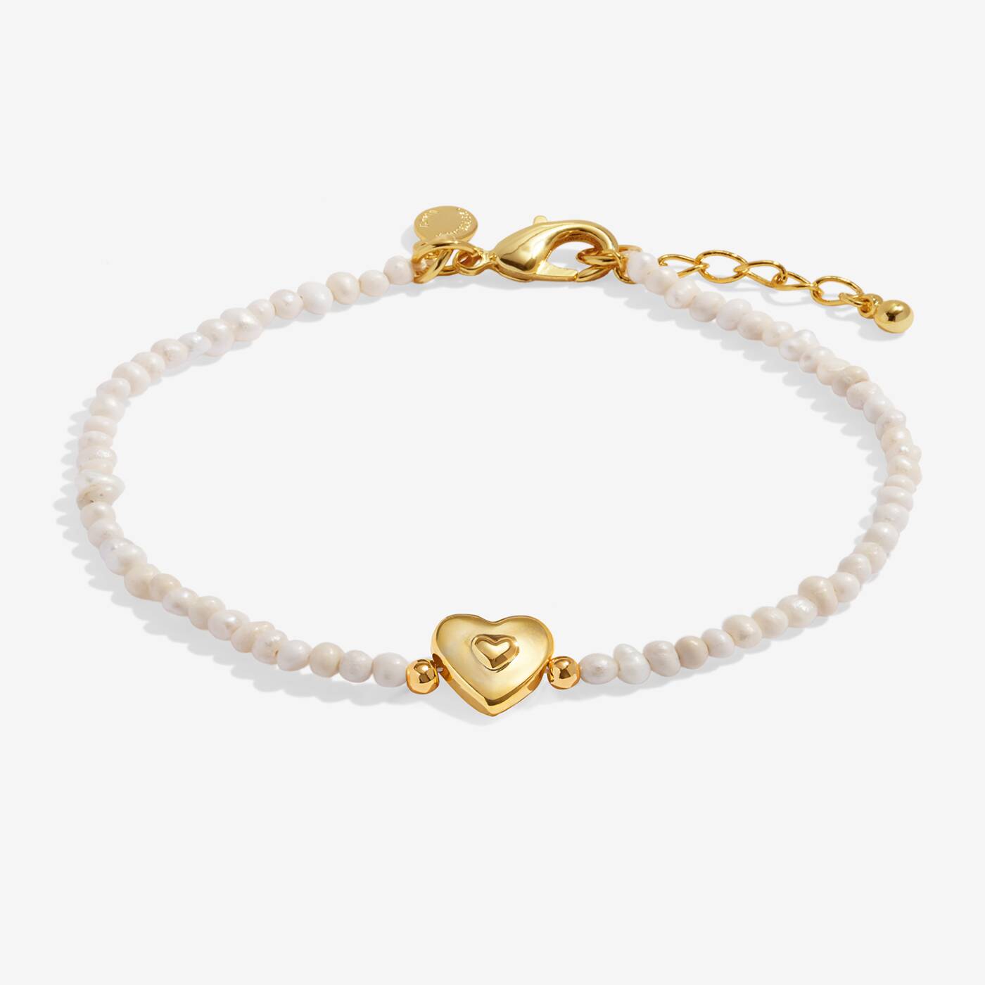 Joma Precious Moments The Love Of Family Makes Life Beautiful Gold Bracelet