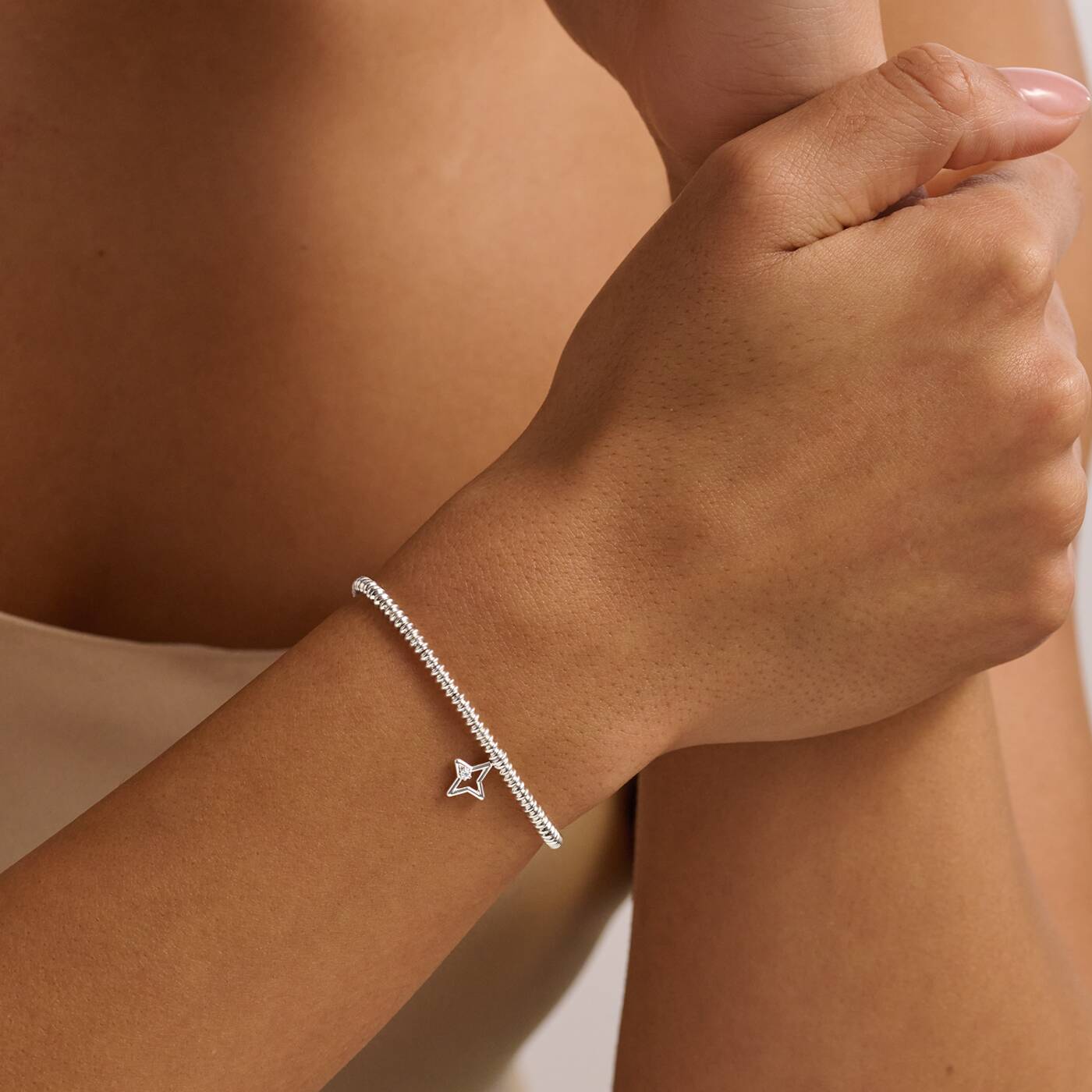 Joma Lab Grown Diamond Merry Christmas Bracelet