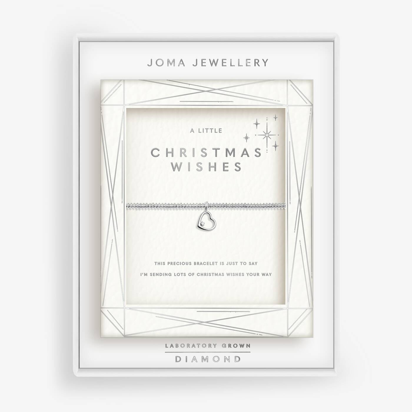 Joma Lab Grown Diamond Christmas Wishes Bracelet