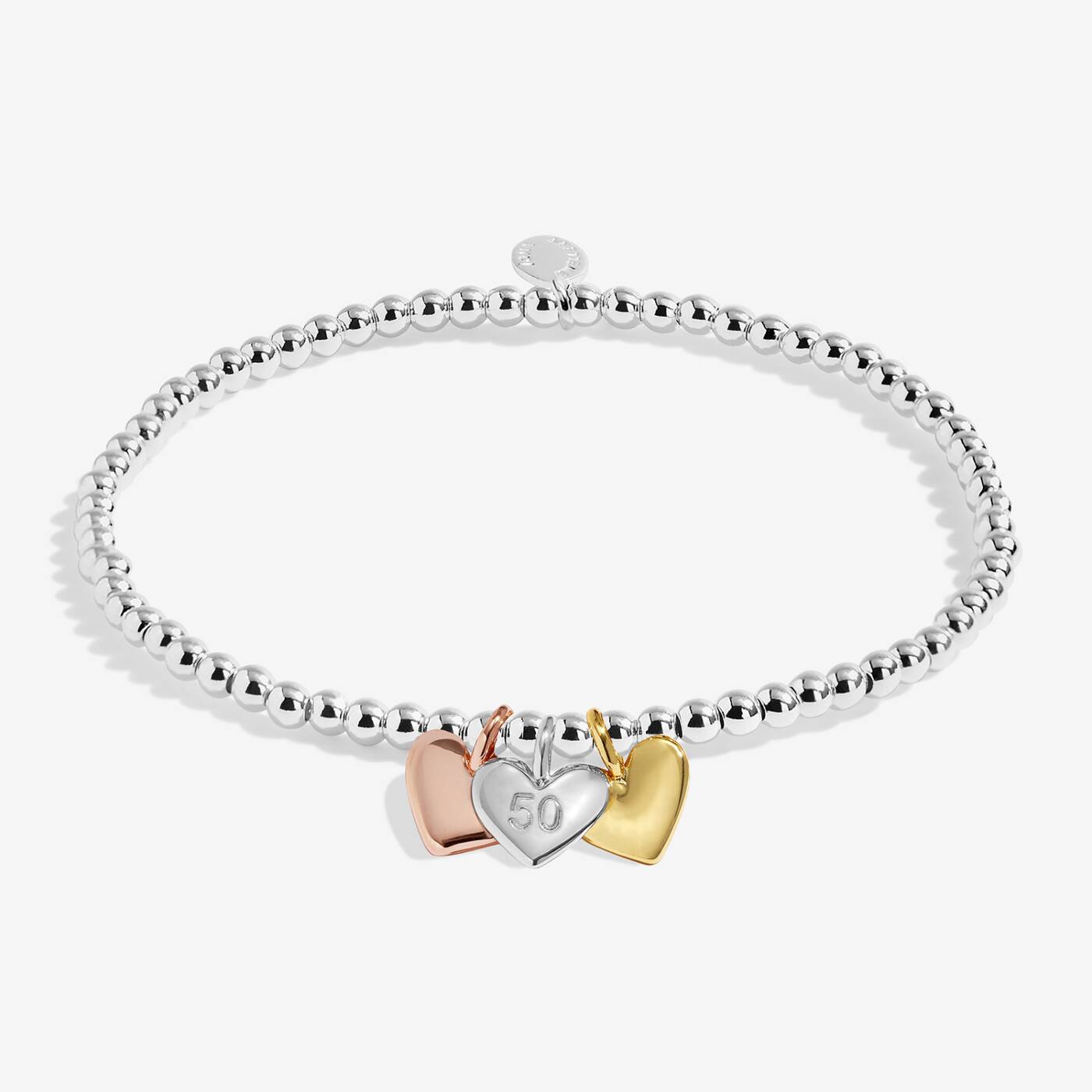 Joma A Little Charmed Moments Happy 50th Birthday Bracelet