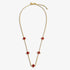 Joma Signature Red Clover Gold Necklace