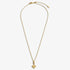 Joma Signature Textured Clover Gold Necklace