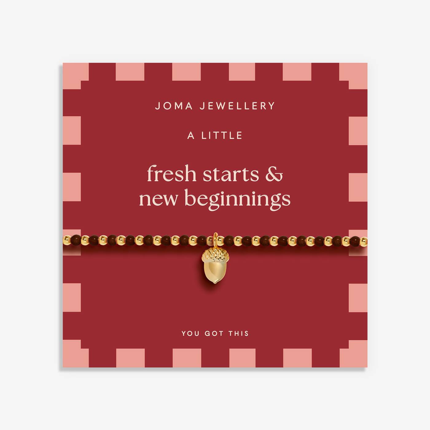 Joma Autumn's Calling A Little Fresh Starts & New Beginnings Bracelet