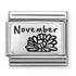 Nomination Composable November Flower Charm