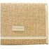 Every Other Straw Flap Over Cross Body Bag Soft Gold