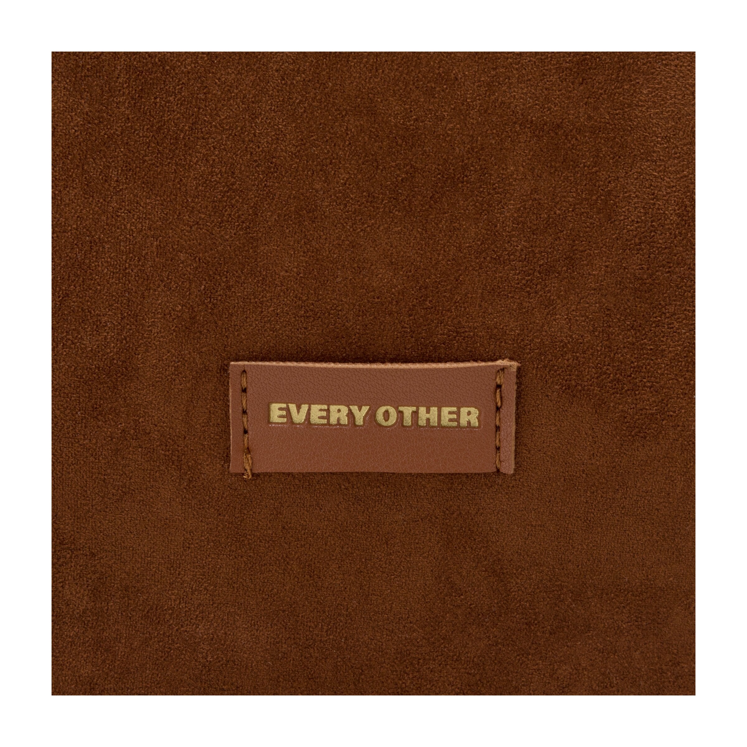 Every Other Fold Top Shoulder Brown
