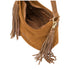 Every Other Medium Scoop Top Tassle Bag Tan