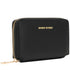 Every Other Zip Round Small Purse Black