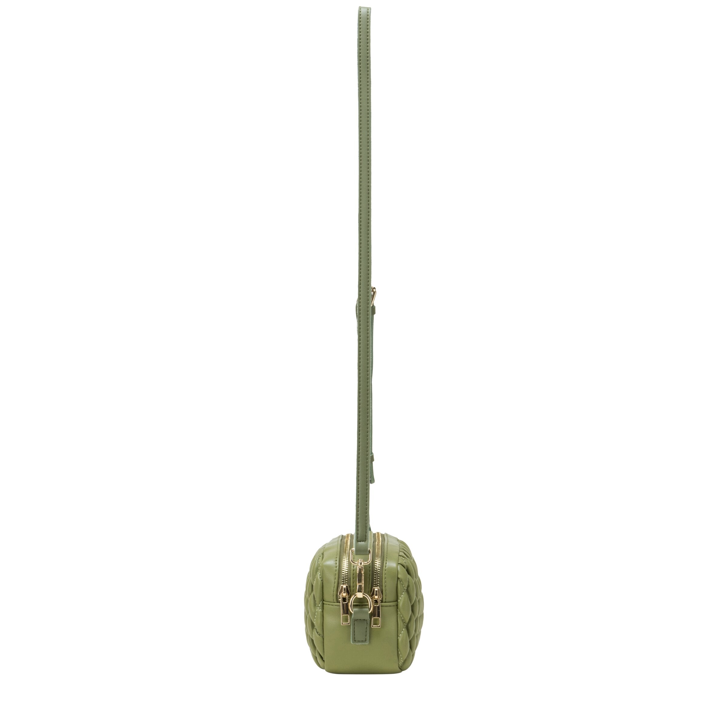 Every Other Quilted Camera Bag Olive