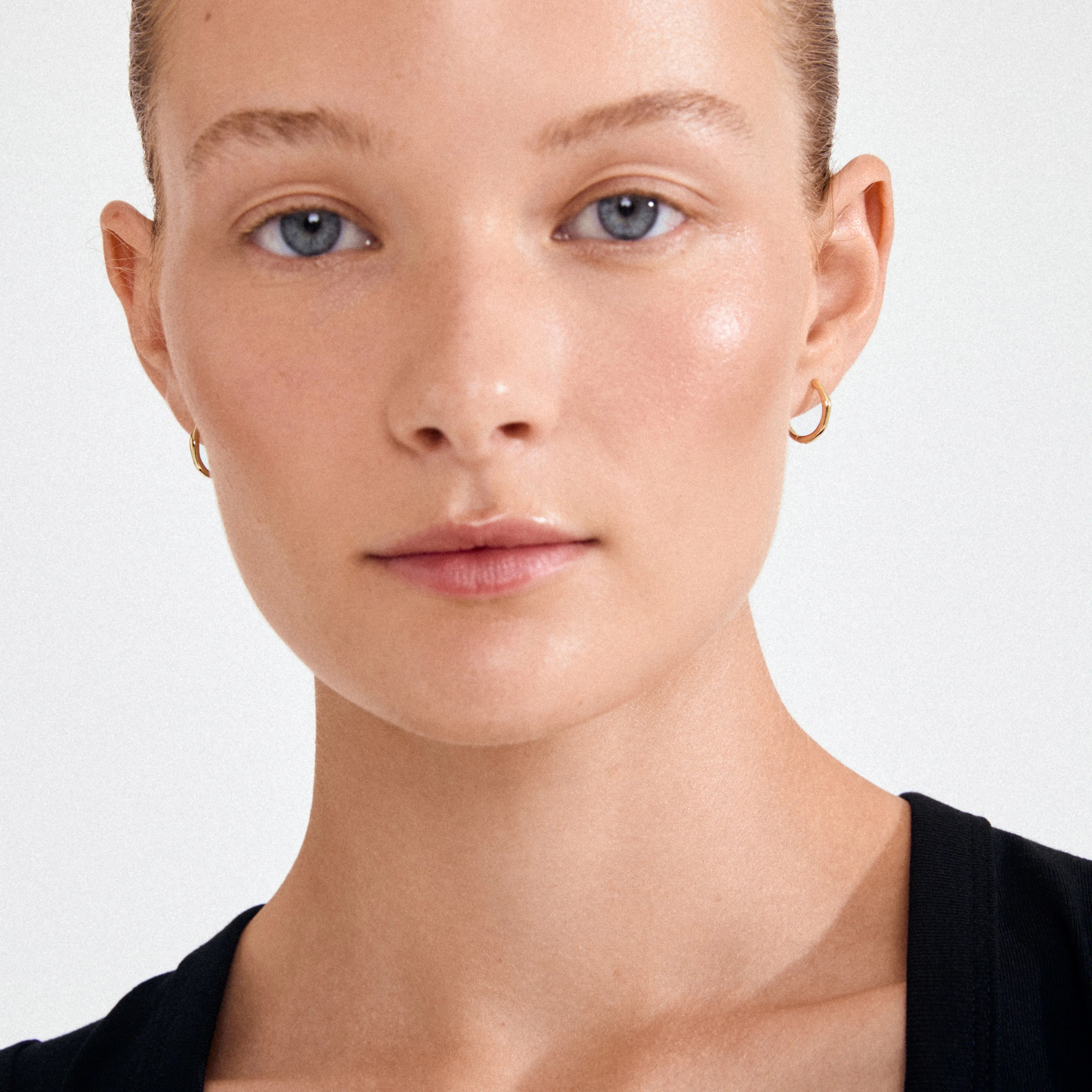 Pilgrim Nova Hoop Earrings Gold-Plated