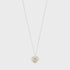 Pilgrim Nova Heart Necklace Silver-Plated
