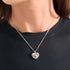 Pilgrim Nova Heart Necklace Silver-Plated