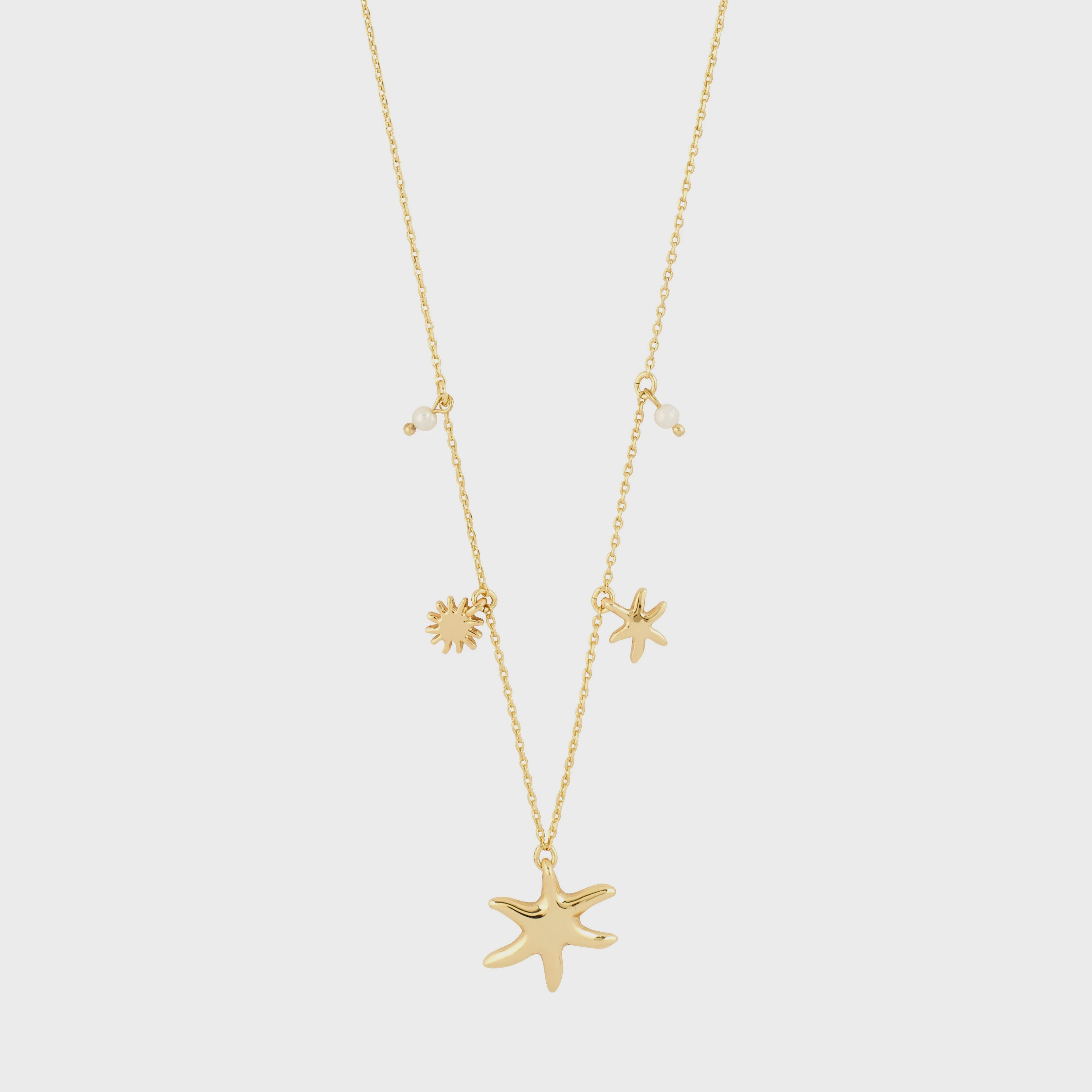Pilgrim Prism Necklace Gold-Plated