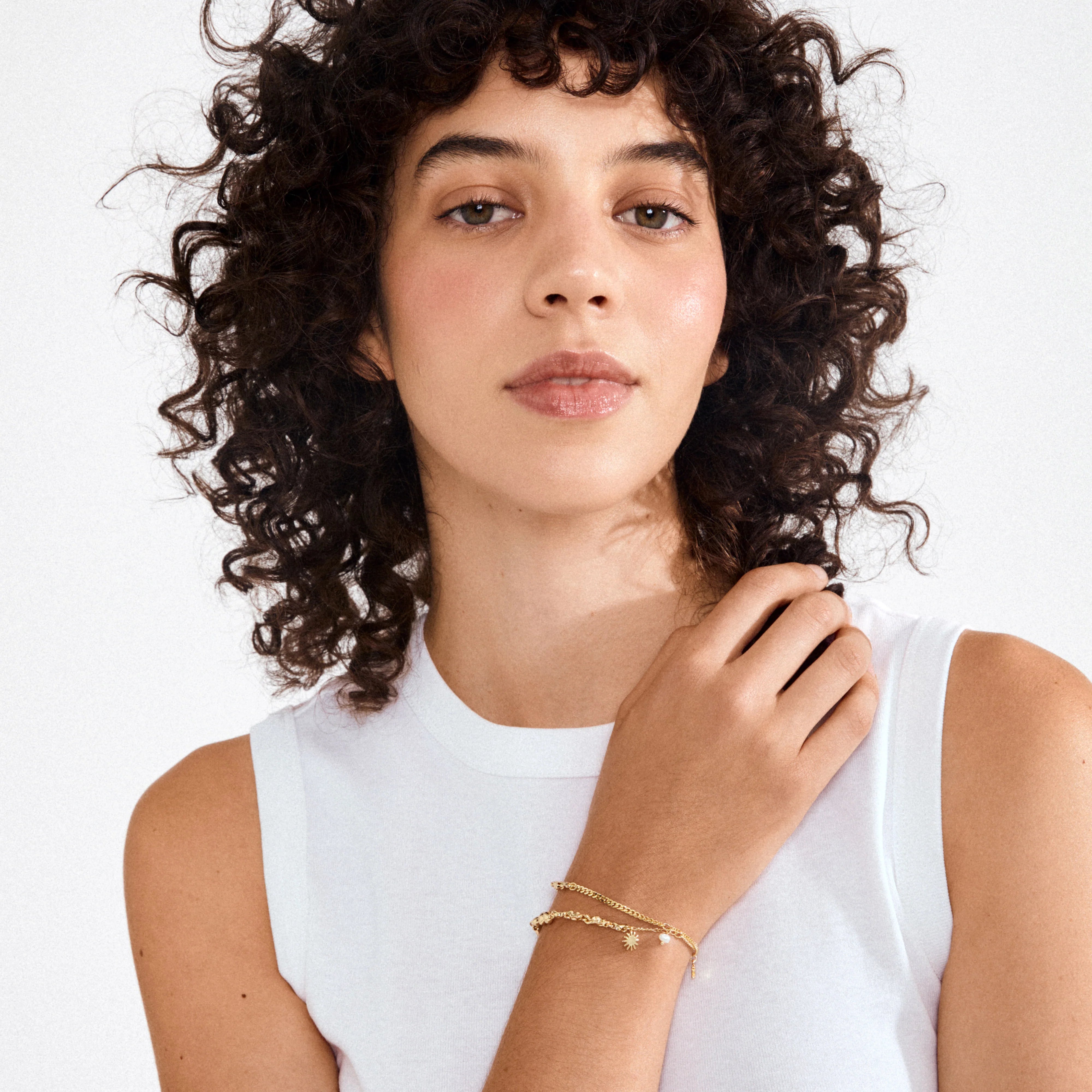 Pilgrim Prism Bracelet Gold-Plated
