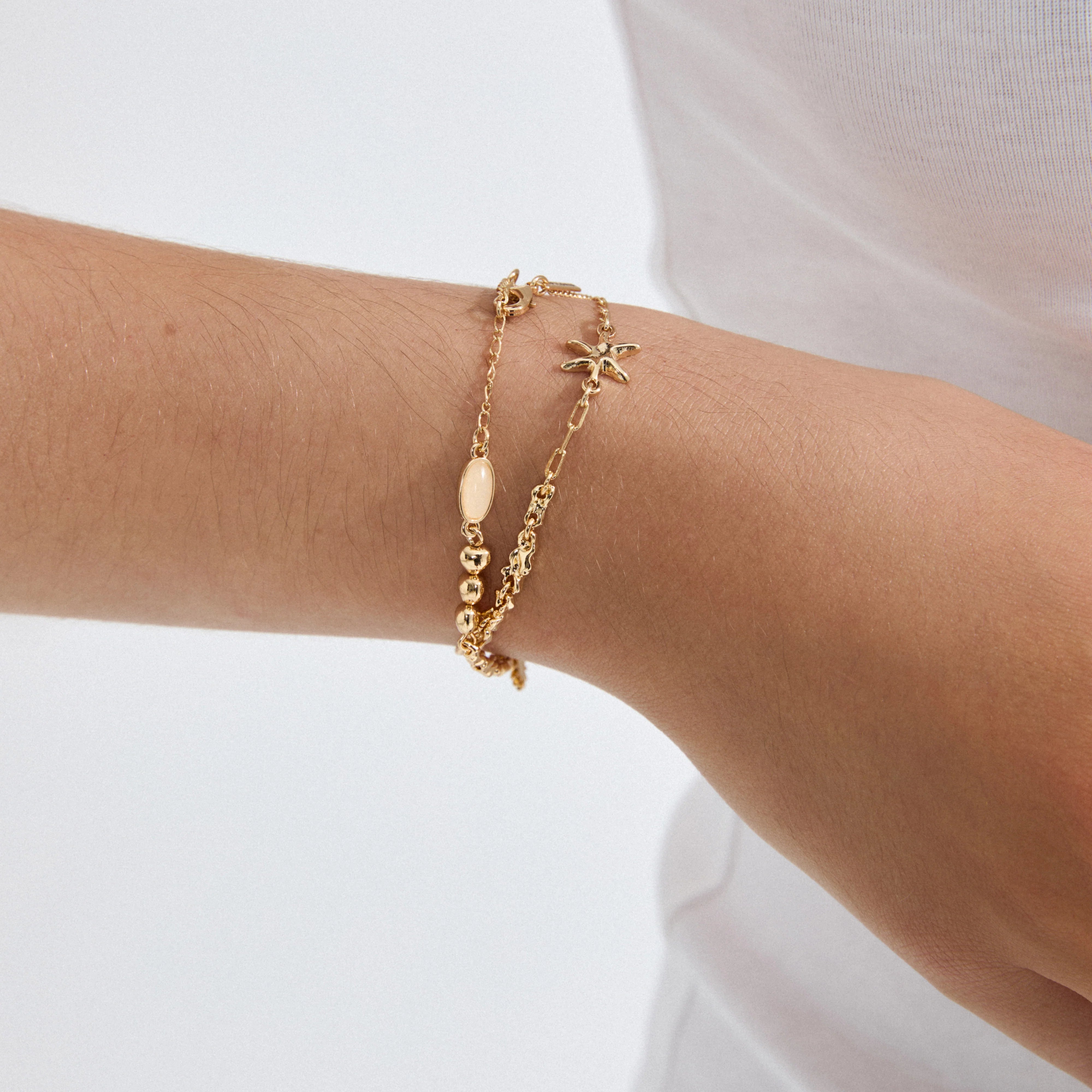 Pilgrim Prism Bracelet Gold-Plated
