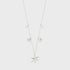 Pilgrim Prism Necklace Silver-Plated
