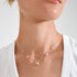Pilgrim Prism Necklace Silver-Plated