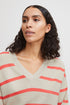 b.young Mmorla V-Neck Pullover Cayenne Mix