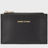 Every Other Zip Top Card Holder Black