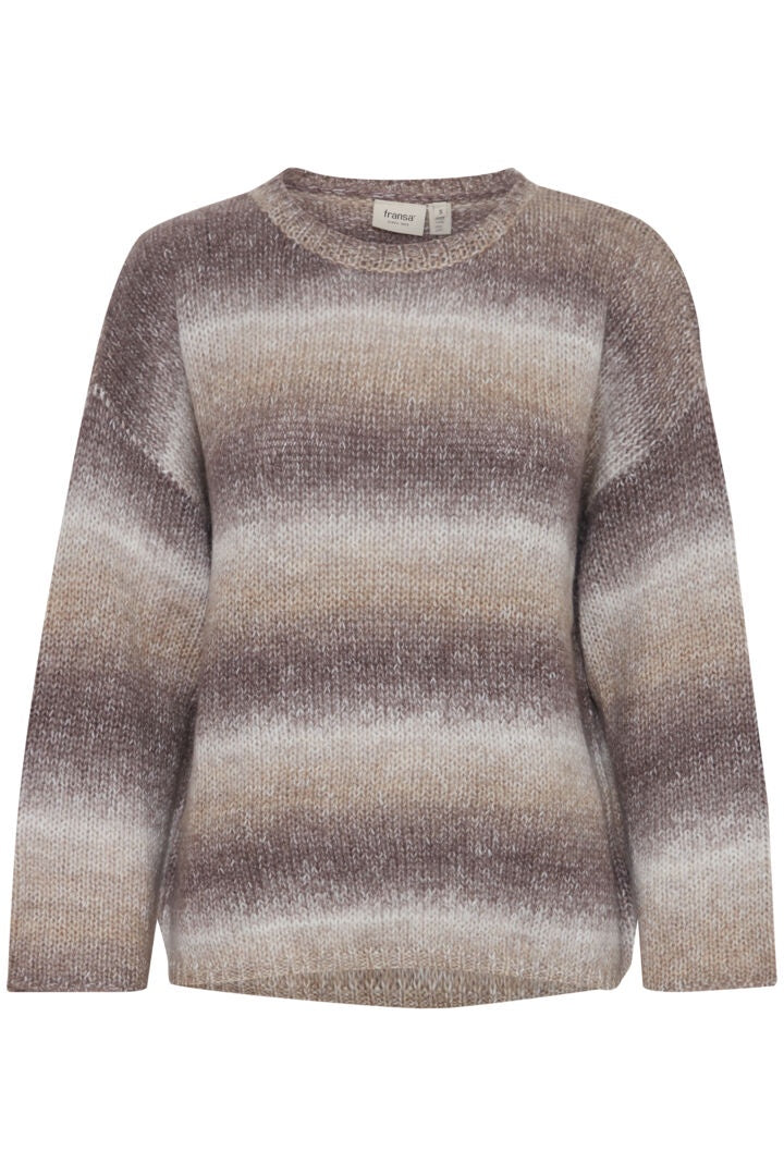 Fransa Luli Jumper Walnut Mix