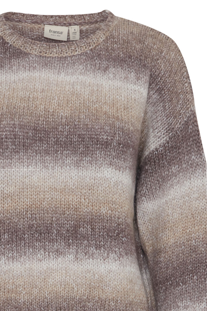 Fransa Luli Jumper Walnut Mix