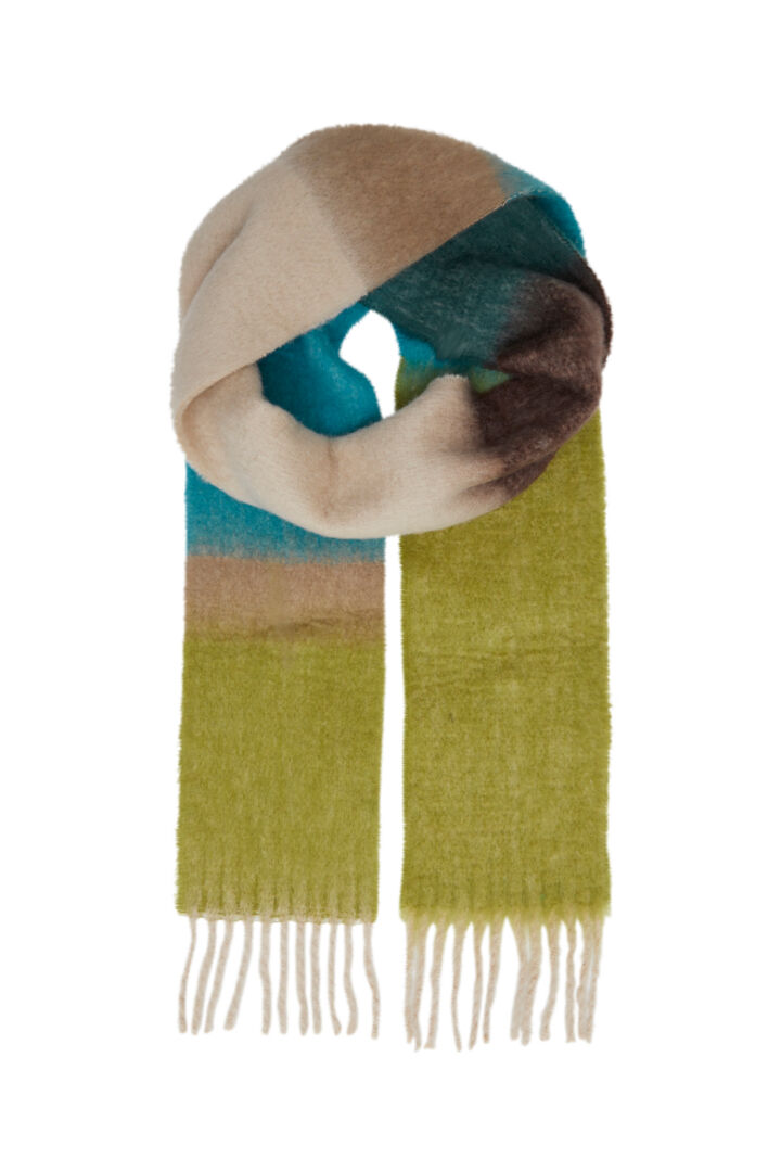 b.young Vathaya Scarf Woodbine Mix