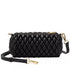 Every Other Quilted Barrel Bag Black