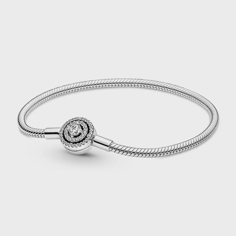 Pandora Halo Snake Chain Bracelet -23cm