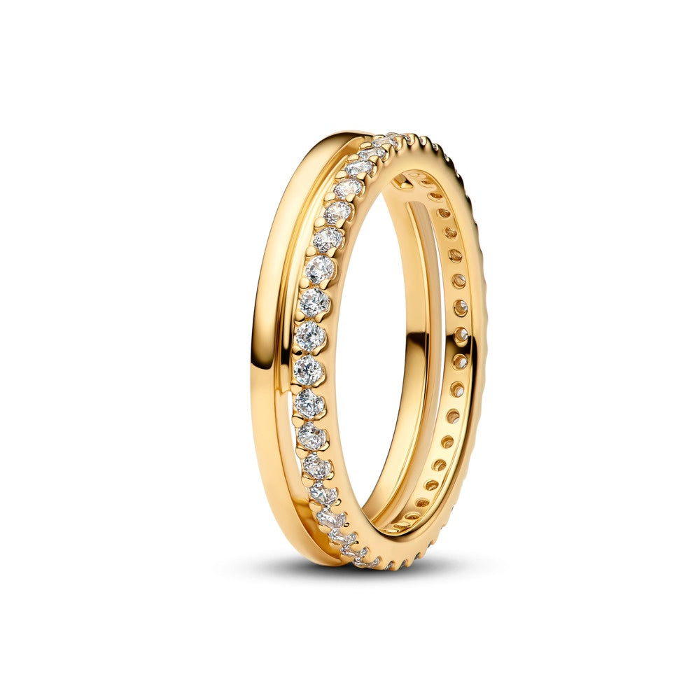 Pandora Double Band Ring