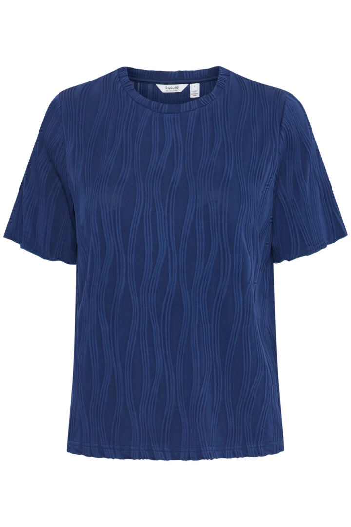 b.young Telisa T-Shirt Medieval Blue