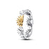 Pandora Sunflower Two-Tone Band Ring