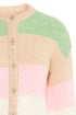 b.young Onero Striped Cardigan Roseate Spoonbill Mix