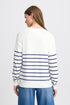 b.young Mmorla V-Neck Jumper Marshmallow Mix