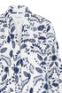 b.young Daima Jacket Med Blue Flower