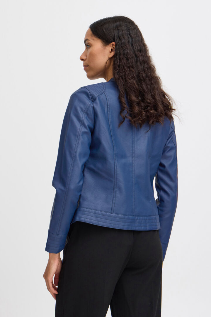 b.young Acom Jacket Medieval Blue