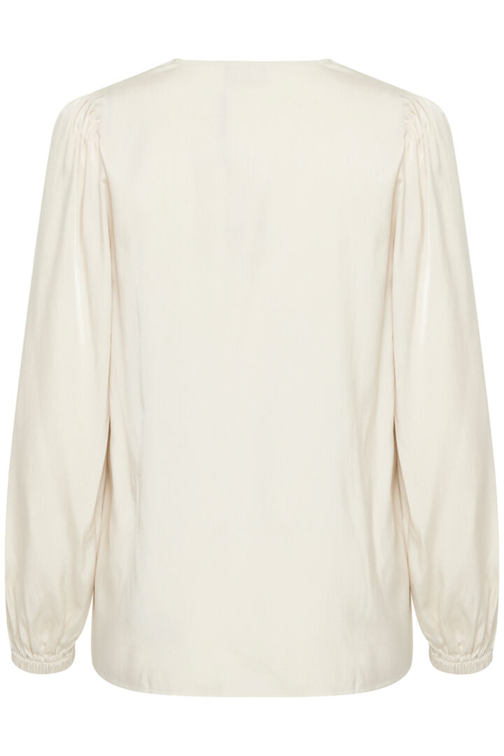 Fransa Diana Blouse Whisper White