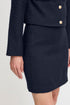 b.young Epia Skirt Navy Blazer