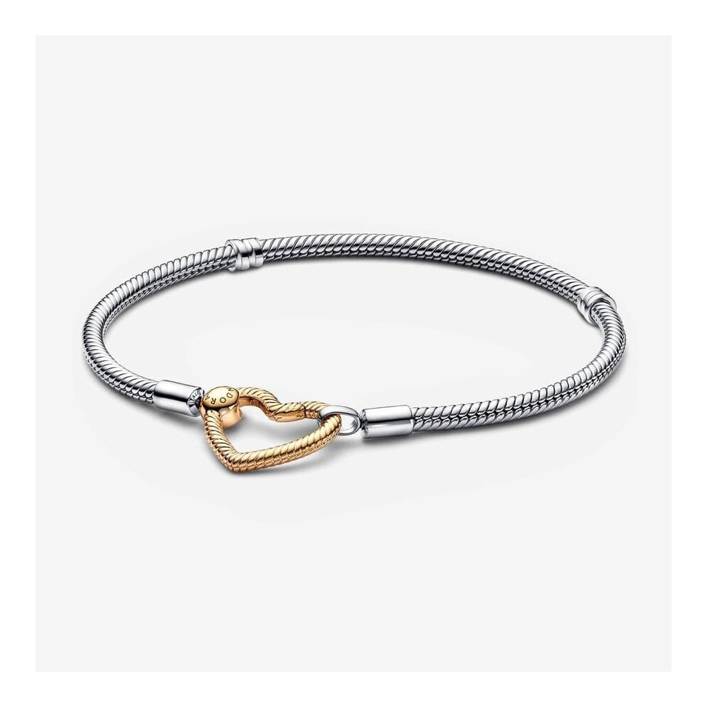Pandora Moments Heart Closure Bracelet-23cm