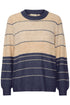 Fransa Ellis Jumper Vintage Indigo Melange