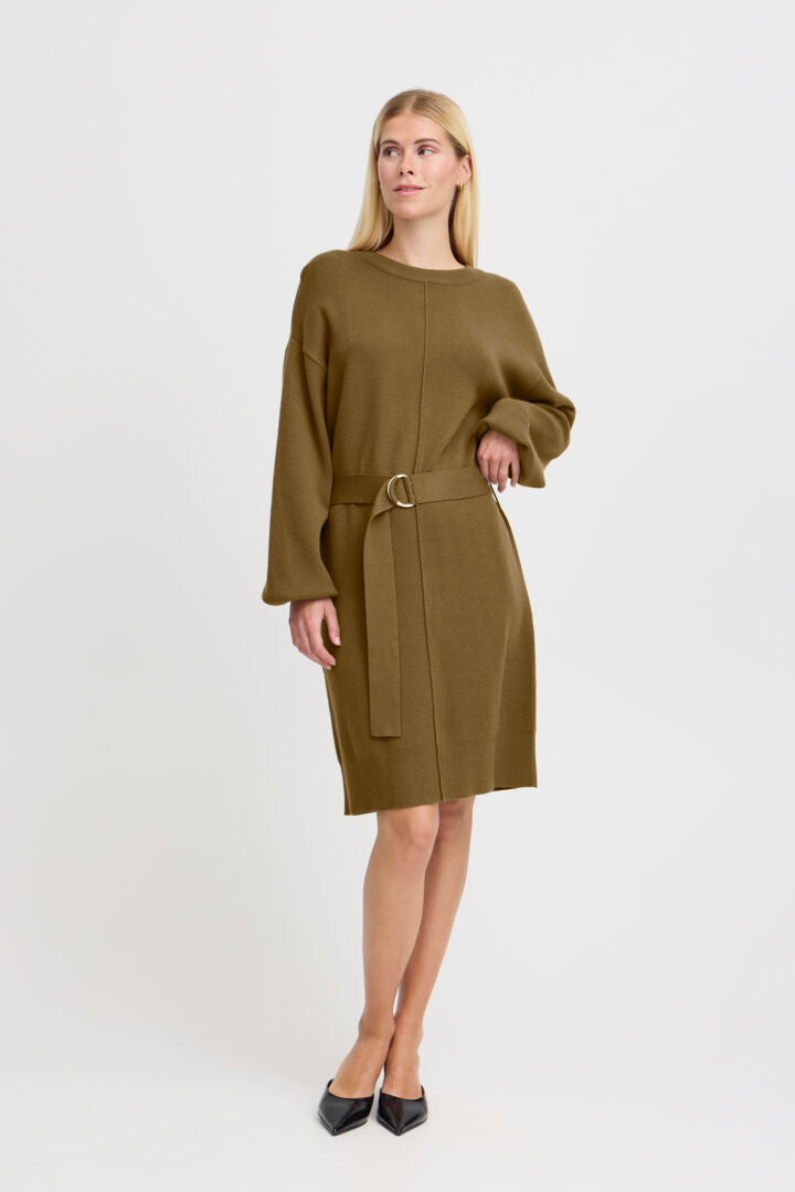 b.young Otari Short Dress Military Olive