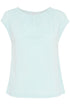 b.young Perl Pleat Tee Blue Haze