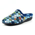 Lunar Crackle Blue Spotty Mule Slipper