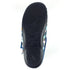 Lunar Crackle Blue Spotty Mule Slipper